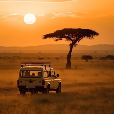 Sundowner-Safari